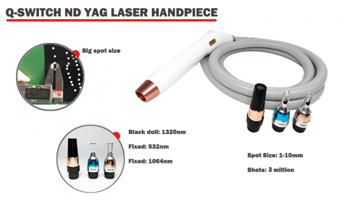 handle of nd yag laser