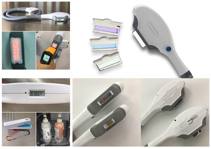Salon Ipl Hair Removal Machine , Ipl Facial Machine With Impectable Alarming System