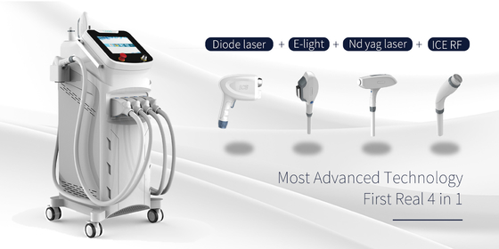China DPL4 4 In 1 Diode Laser Hair Removal Machine Very Easy To Operate Highly Safety supplier