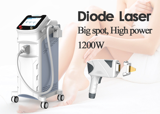 China Salon Laser Hair Removal Machine Laser Beauty Equipment 15 * 10mm 15 * 30mm Spot Size supplier
