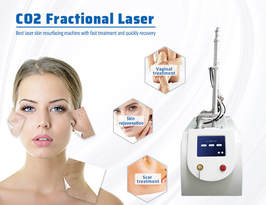 Mole Removal Ce Iso 40w/60w Fractional Co2 Laser Machine Air Cooling