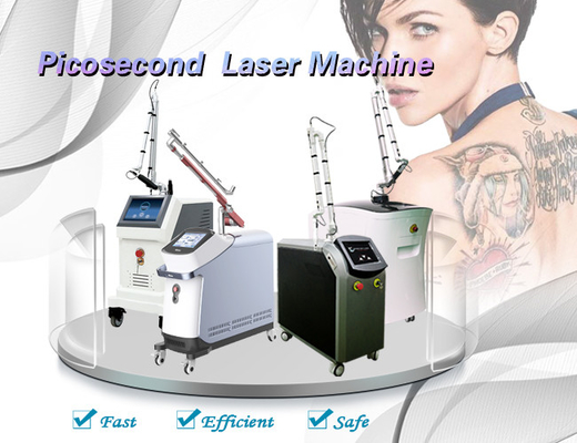 755nm 450ps Picosecond Laser Machine Tattoo Removal Q Switched Nd Yag