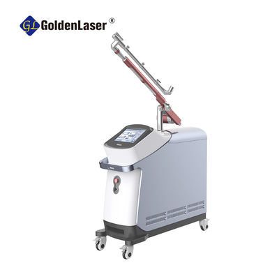 Q Switched Picosecond Laser Machine 600mj/Cm2 Tattoo Removal Machine
