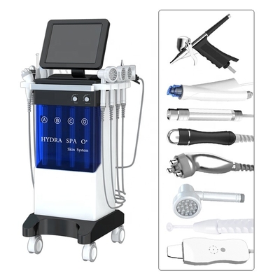 Head Hands Hydrafacial Cleaning Machine 9 In 1 Orbital Microdermabrasion Device