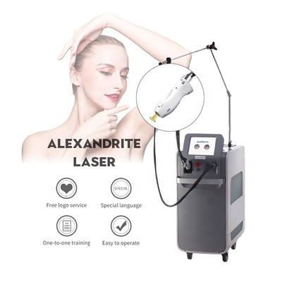 100J Alexandrite 755 Nm 1064 Nm Long Pulse Nd Yag Laser Hair Removal Professional Machine