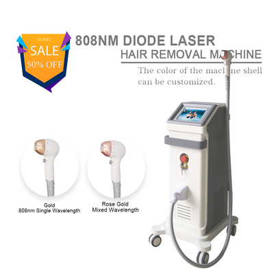 12 X 12mm 808nm Diode Laser Hair Removal Female Facial Hair Permanent Removal