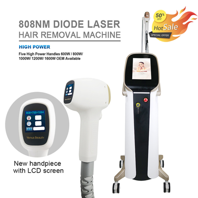 Big Spot 12*35mm Diode Laser Hair Removal Machine 755 808 940 1064nm