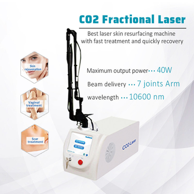 Portable Ce Iso Approved Fractional Laser Machine Skin Resurfacing Vaginal Tightening