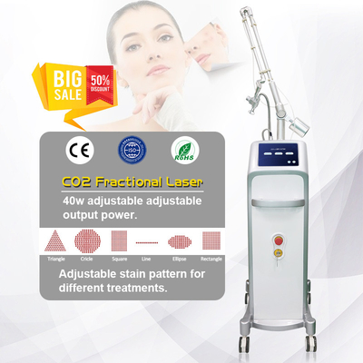 Co2 Fractional Laser With Rf Wrinkles Acne Scar Removal Machine