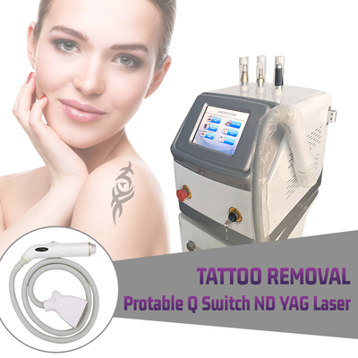 Ce Iso 220v Compact Q Switched Nd Yag Laser Hair Remover Tattoo Removal Beauty Machine