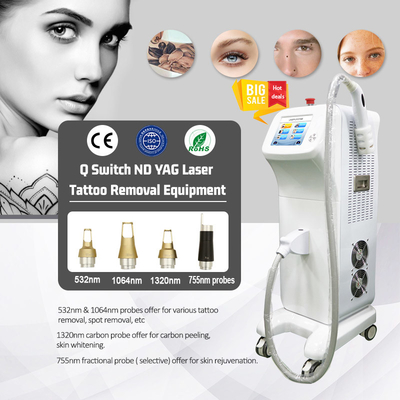 12ns Q Switched Nd Yag Laser 1064 Nm Tattoo Removal Machine