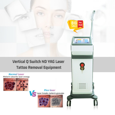 Ce Certificate 1064nm Q Switched Ndyag Laser Pigmentation Removal Machine