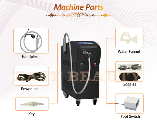 Shot 4000000 Times Diode Laser Hair Removal Machine Featuring Repetition Rate 0.5 to 10Hz and ABS Stainless Steel Housing