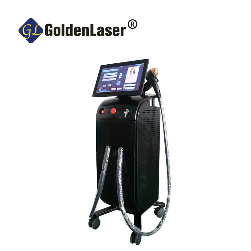 755nm 808nm 1064nm 3500W Triple Ice Diode Laser 100ms Hair Removal Machine