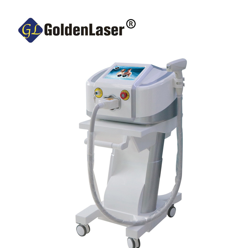 Metal 2.4kw Triple Wave Diode Ice Laser Hair Permanent Removal Laser 10hz