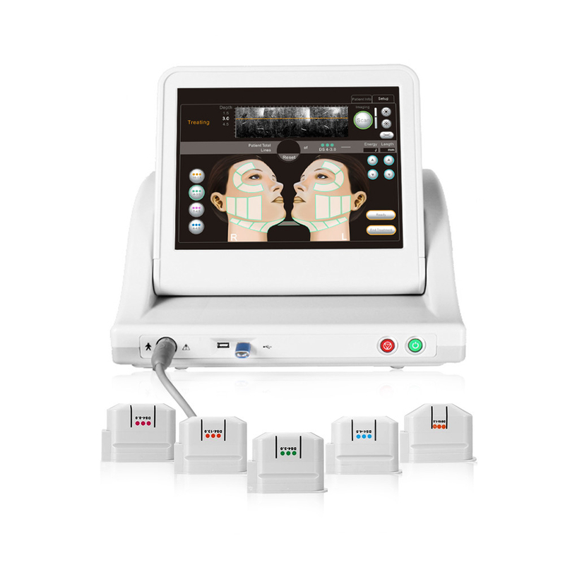 1mm HIFU Slimming Machine 10000 Shots 2d Ultrasound Face Lift Machine For Face And Body
