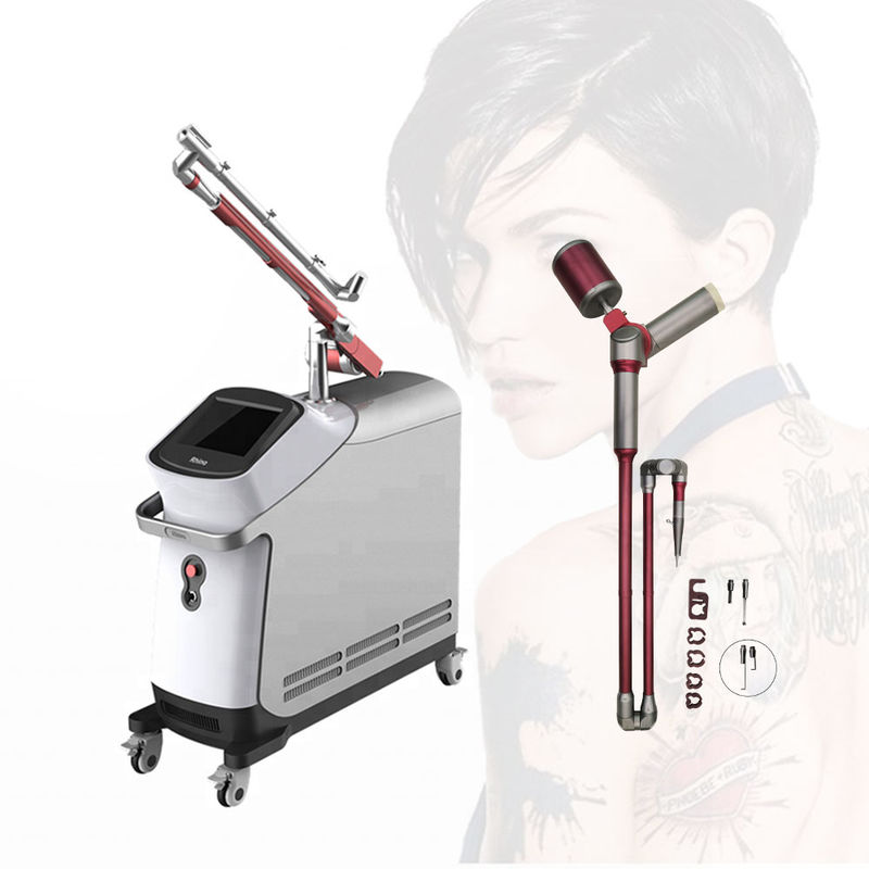 Q Switched Picosecond Laser Machine 600mj/Cm2 Tattoo Removal Machine