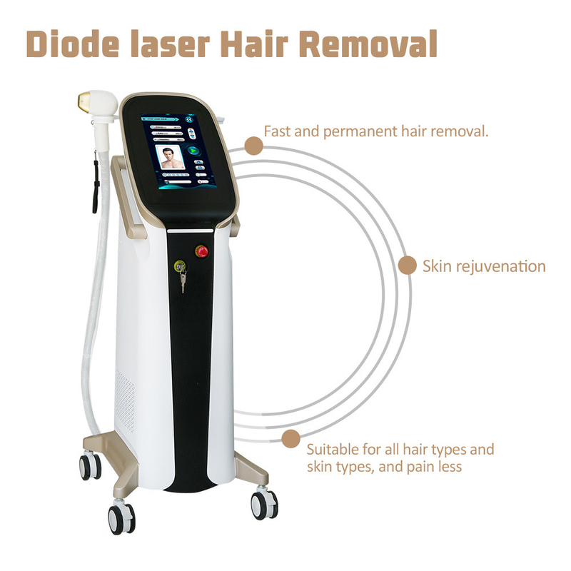 940nm Diode Laser Hair Removal Machine Laser Soprano Ice Platinum Titanium 808