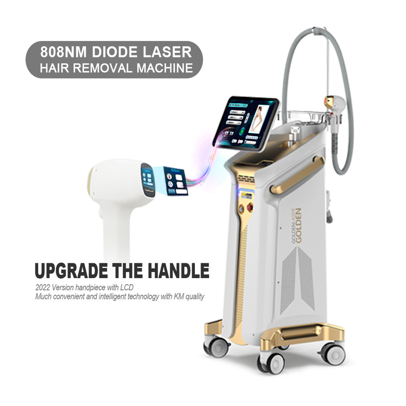 One Handle 20HZ 808 Diode Laser Machine Full Body Laser Hair Removal Permanent