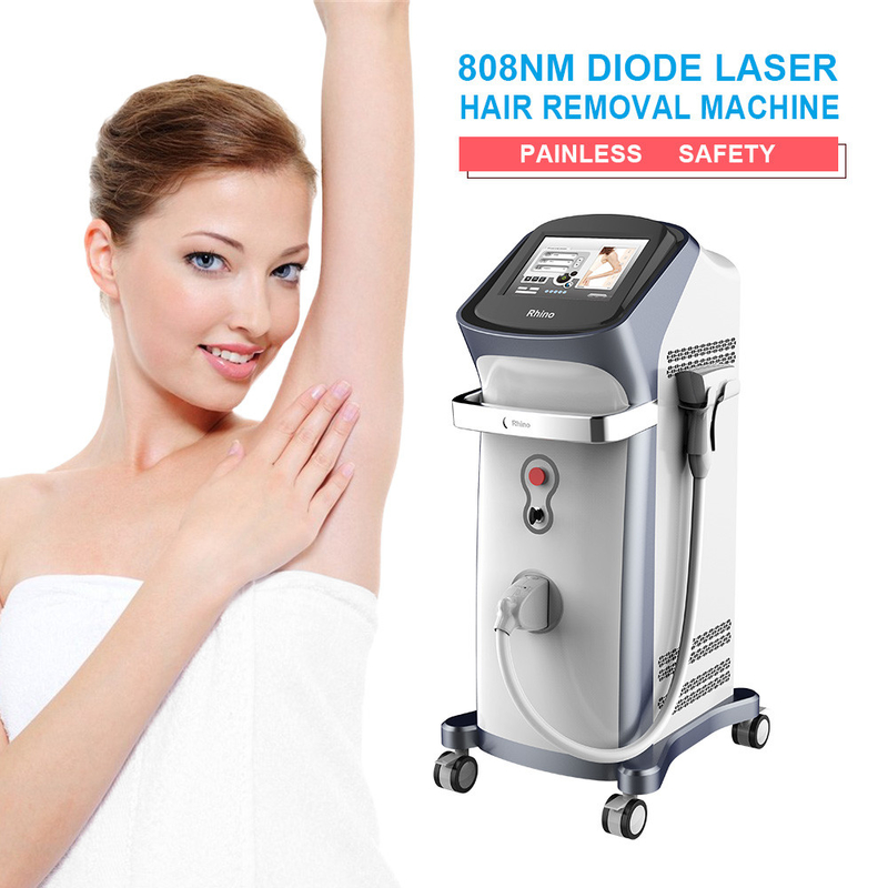 1064nm 808 Diode Laser Portable Hair Removal Machine Soprano Ice Platinum 1000W