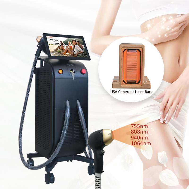 Commercial 3500W Hair And Tattoo Removal Machine 1064nm Diode Laser Equipment