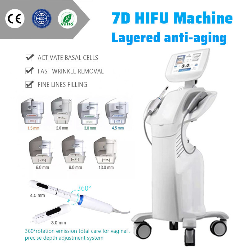 7d Beauty Product Face Lift Hifu Slimming Machine For Body And Face