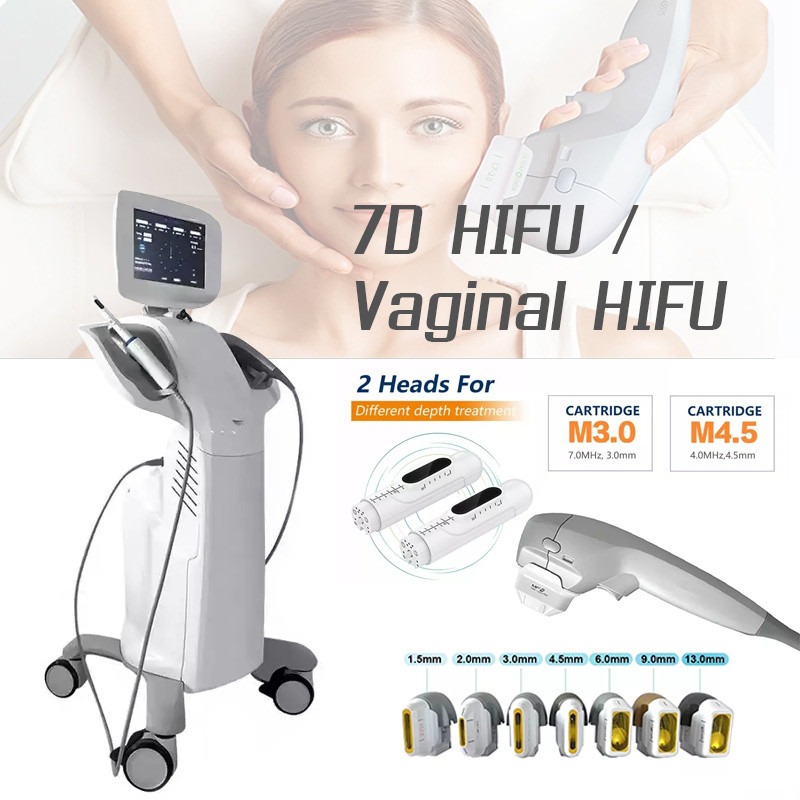 ABS 7d Vertical Hifu Body Slimming Machine High-Intensity Focused Ultrasound