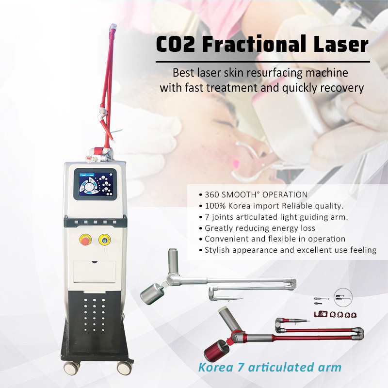 Ce Iso Approved Co2 Laser Skin Machine Anti Aging Wrinkle Removal