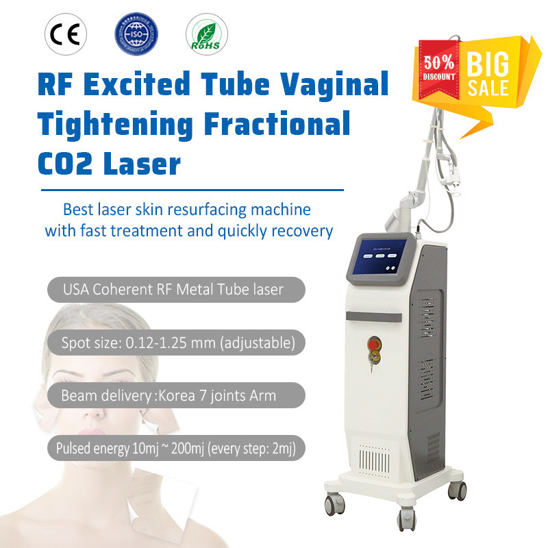 OEM Water Cooling Co2 Fractional Laser Machine Face Lift