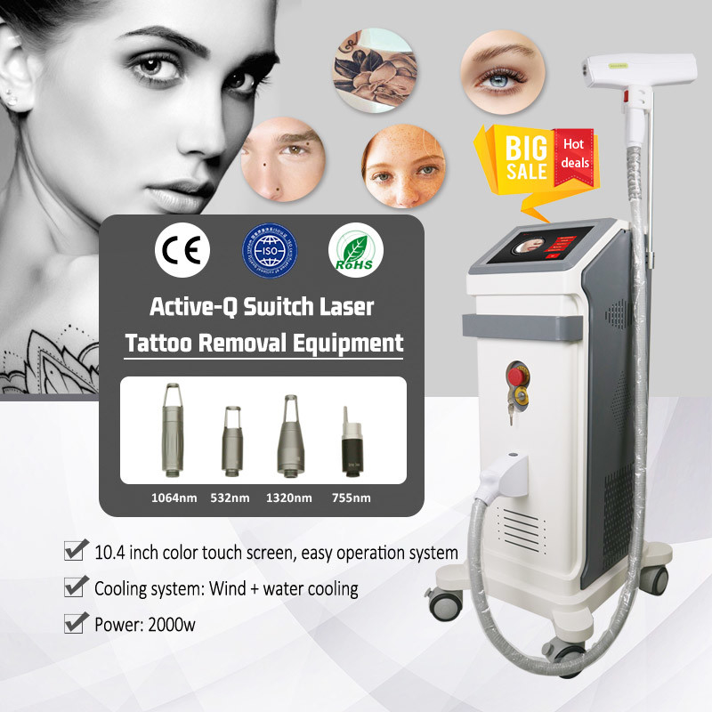 Strong Power Switched Yag Laser 532nm Professional